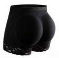 DALUCI Women's Polyester Butt Lifter Smooth Round Shape Padded Butt Hip Enhancer Shaper Panties Bottom Butt Hip Enhancing Briefs Padded Butt Lifter Panty Body Fake Hip Shapewear Briefs (Black)